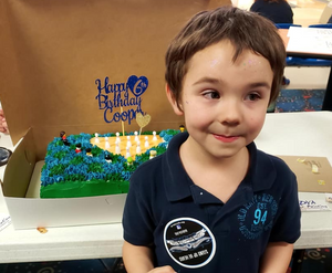 Only 1 friend attended this 6-year-old boy's birthday party. Then firefighters showed up.