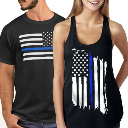 Thin Blue Line Apparel/Clothing - for Police and Law Enforcement supporters