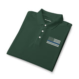 Embroidered TBL Flag Polo/Golf Shirt