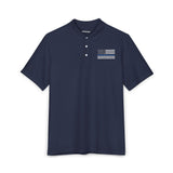 Embroidered TBL Flag Polo/Golf Shirt