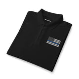 Embroidered TBL Flag Polo/Golf Shirt