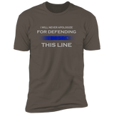 "I will never apologize for defending this line" - Shirt + Hoodies - JB2