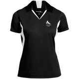 CMM Branded - LST655 Ladies' Colorblock Performance Polo - A1-1