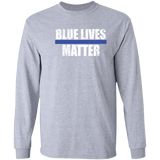 "Blue Lives Matter" - Long Sleeve Shirt - FF1