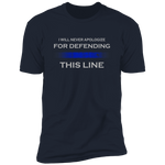 "I will never apologize for defending this line" - Shirt + Hoodies - JB2