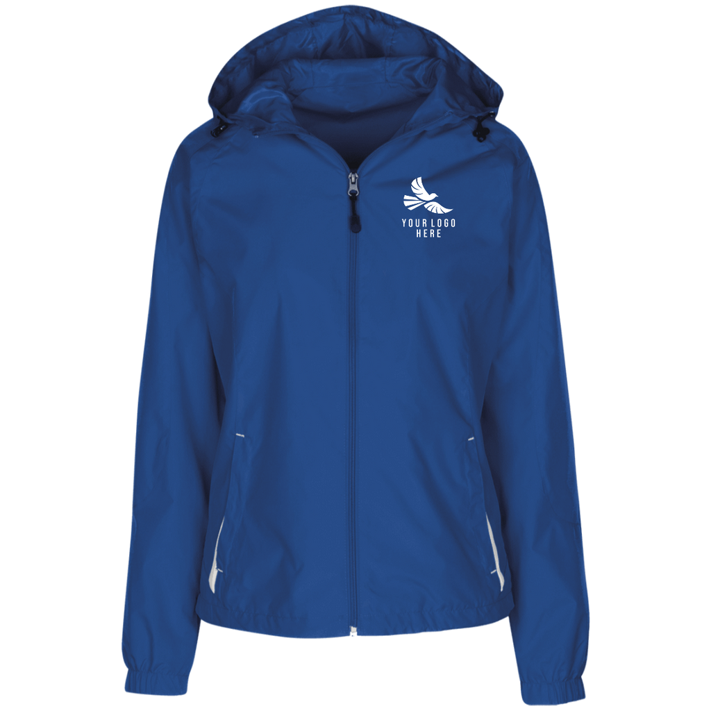 Womens jersey lined sales windbreaker