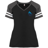 CMM Branded - DM476 Ladies' Game V-Neck T-Shirt - A1-1