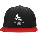 CMM Branded - Embroidered Flat Bill High-Profile Snapback Hat