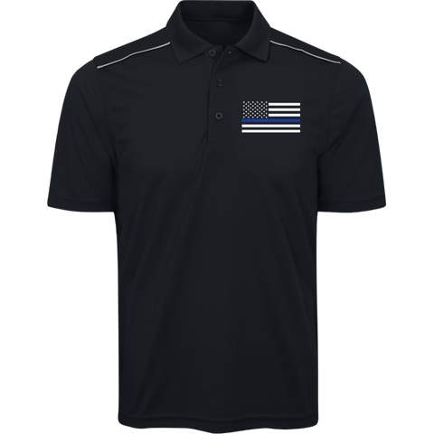 thin blue line dress shirt Tailored Fit Fineline Stripe w/ White Ground Men's Dress Shirt Wilkes & Riley, LLC