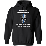 "I may walk among the sheep, but I am the Sheepdog" - Hoodies -  RJ1