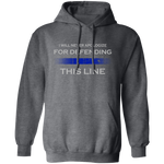 "I will never apologize for defending this line" - Hoodies -  RJ1