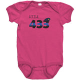 Personalized Blue Line Onesie - Type 2 - JS1