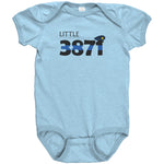 Personalized Blue Line Onesie - Type 2 - BG1