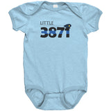 Personalized Blue Line Onesie - Type 2 - BG1