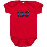 Personalized Blue Line Onesie - Type 2 - WF1