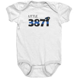 Personalized Blue Line Onesie - Type 2 - BG1