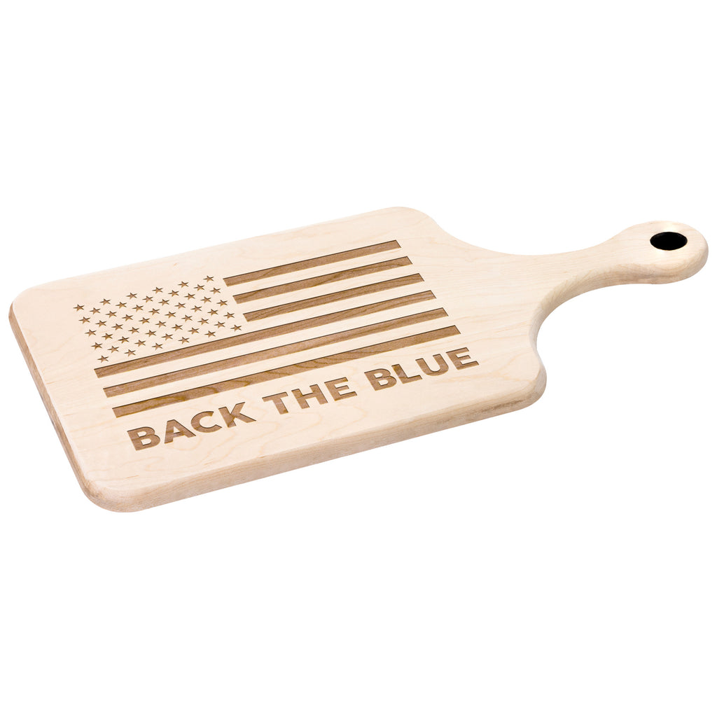 Thin Blue Line - Cutting Board with Handle – ThinBlueLineHeroes
