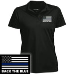 Women's Back the Blue Polo Shirt