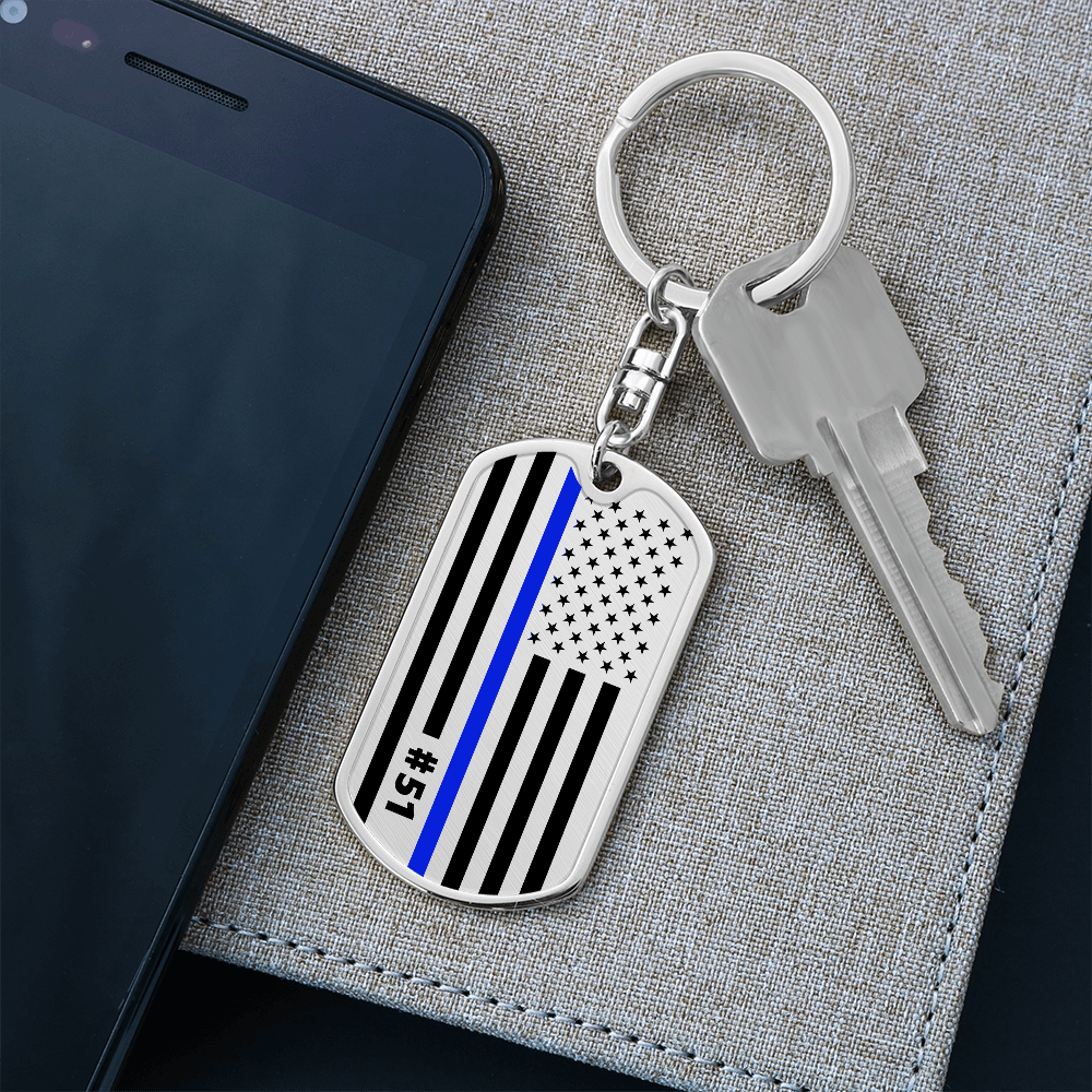 Personalized Keychain DogTag - ETS - 51 - RM1 - 1-1