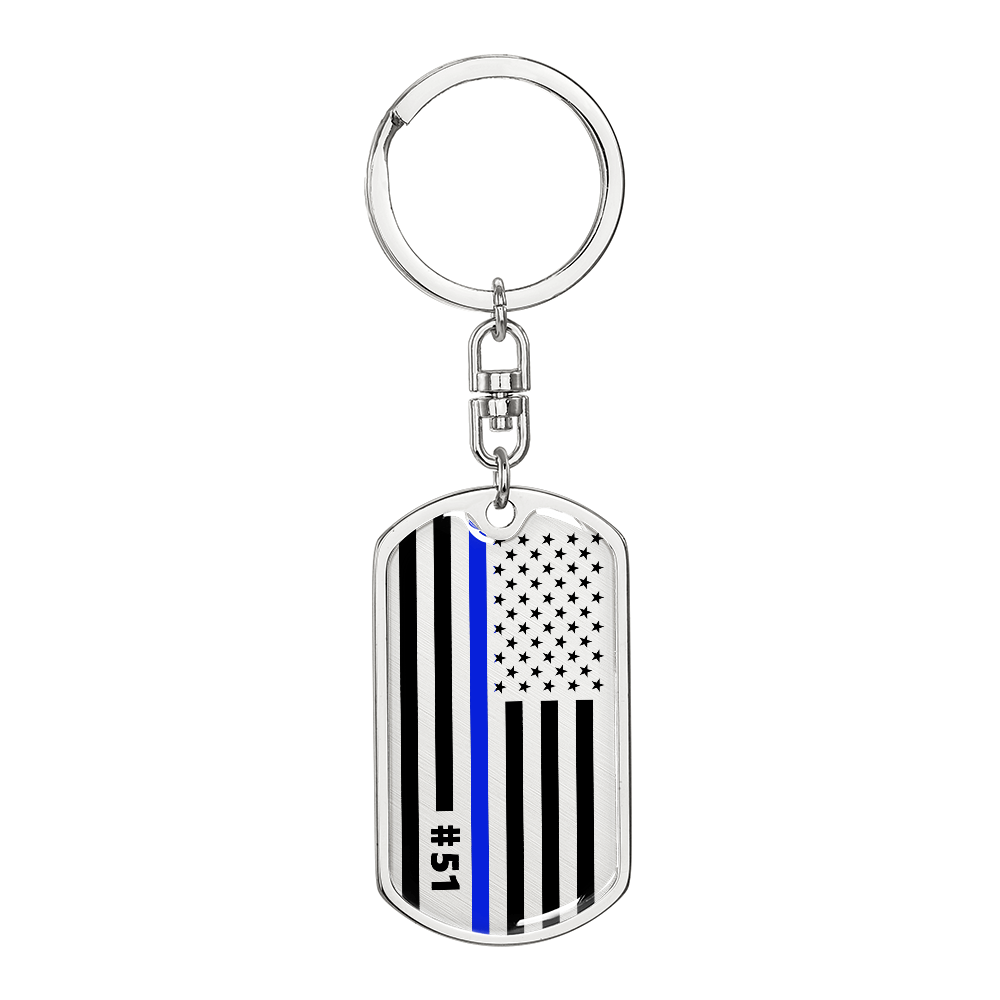 Personalized Keychain DogTag - ETS - 51 - RM1 - 1-1