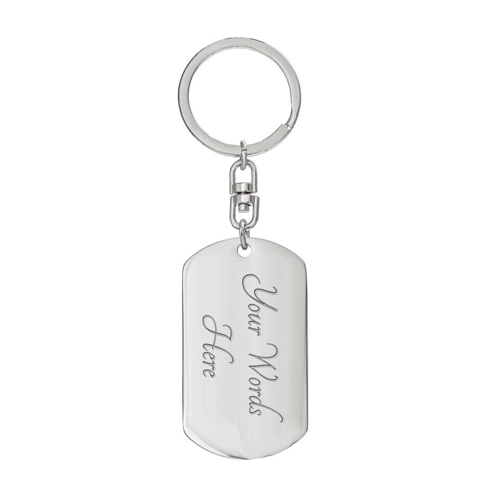 Personalized Keychain DogTag - ETS - 51 - RM1 - 1-1