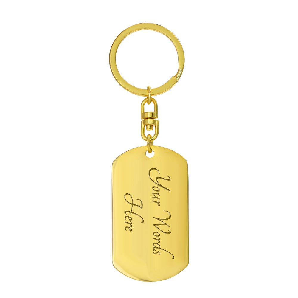 Personalized Keychain DogTag - ETS - 51 - RM1 - 1-1
