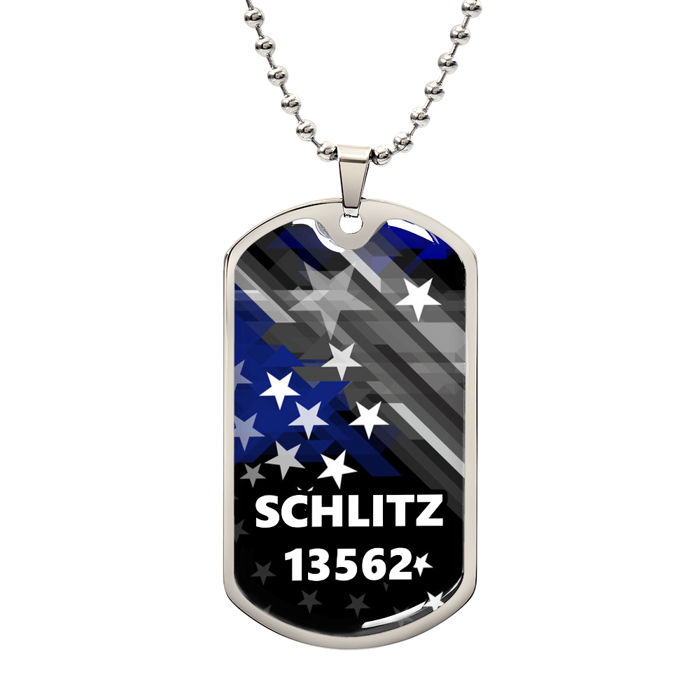 Personalized TBL DogTag Necklace - ETS - NS1