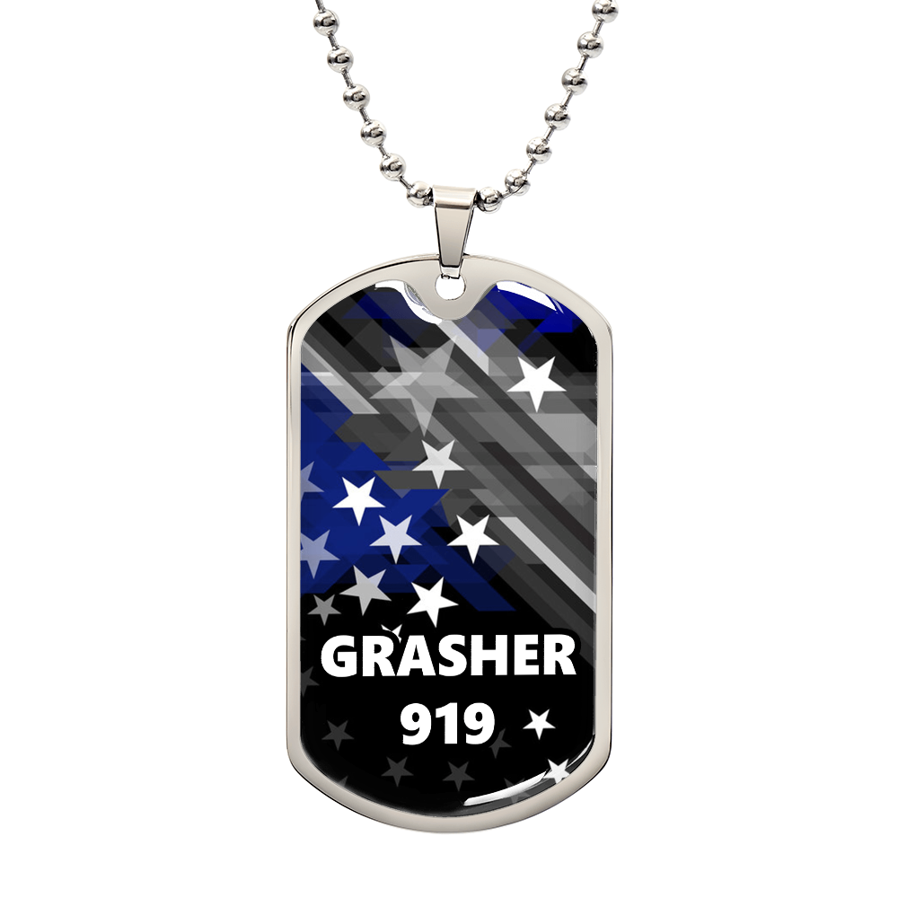 Personalized TBL DogTag Necklace - ETS - SAG1