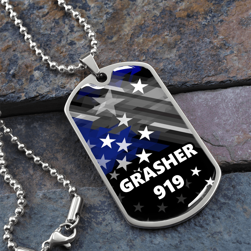 Personalized TBL DogTag Necklace - ETS - SAG1
