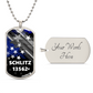 Personalized TBL DogTag Necklace - ETS - NS1