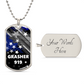 Personalized TBL DogTag Necklace - ETS - SAG1