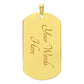 Personalized TBL DogTag Necklace - ETS - NS1
