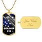 Personalized TBL DogTag Necklace - ETS - SAG1