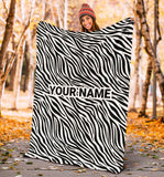 Mockup Unlisted - Blanket - Zebra Print - Design 1 - 2-1