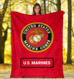 Mockup Blanket - US Marines - D1-1-1