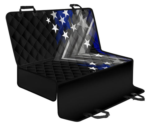 Thin Blue Line Back Seat Covers - Version 2