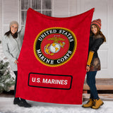 Mockup Blanket - US Marines - D1-1-1