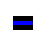 Thin Blue Line Decal - Car or Laptop Sticker - SC1