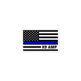 Personalized Sticker - K9 Flag - SM4