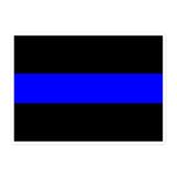 Thin Blue Line Decal - Car or Laptop Sticker - SC1