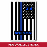 Personalized Sticker - Name + Badge