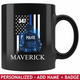 Personalized Mugs - Police Officer Hero