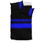 Personalized Bedding Set - Thin Blue Line