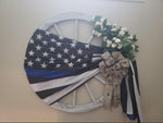 Thin Blue Line American Flag - 3 x 5 Foot Flag With Grommets