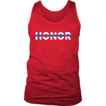 "Honor" - Thin Blue Line Tank tops