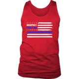"Respect this line" - Tank tops