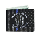 Warriors Bleed Blue - Men's Wallet