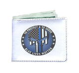To Protect & to Serve - Thin Blue Line - Men's Wallet