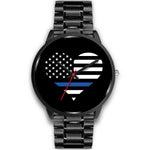 Thin Blue Line Heart - Watch