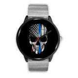 Skull - Thin Blue Line - Black Watch